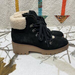 Blondo Chunky Zip Side Fall/Winter Hikers Waterproof Woman's Size 9.5